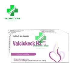 Valcickeck H2 160mg - Thuốc điều trị cao huyết áp của Ấn Độ